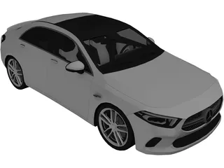 Mercedes-Benz A35 AMG Sedan (2020) 3D Model preview
