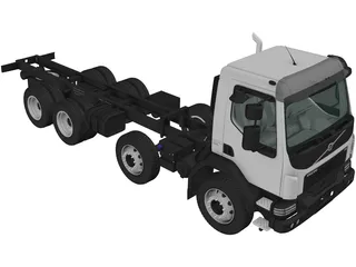 Volvo VM 270 Chassis 3D Model preview