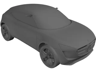 Mercedes-Benz Vision G-Code 3D Model preview