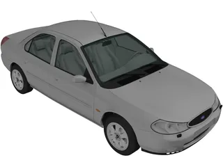 Ford Mondeo Sedan (1996) 3D Model preview