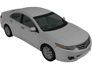 Honda Accord Sedan (2009) 3D Model preview