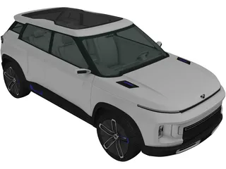 Geely Icon Concept (2020) 3D Model preview