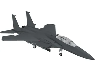 F-15E 3D Model preview