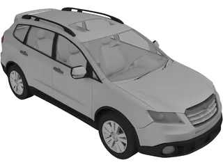 Subaru Tribeca (2010) 3D Model preview