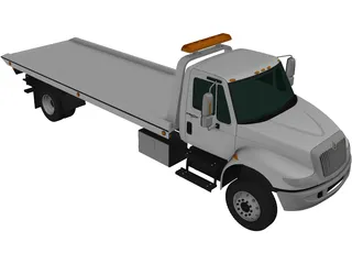 International DuraStar Tow Truck (2002) 3D Model preview