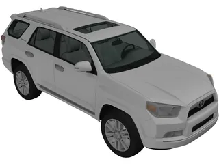 Toyota 4Runner (2011) 3D Model preview