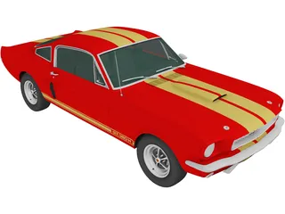 Ford Mustang GT350 (1969) 3D Model preview