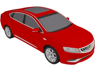Geely Borui (2015) 3D Model preview
