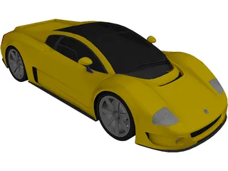 Volkswagen W12 Syncro (1997) 3D Model preview