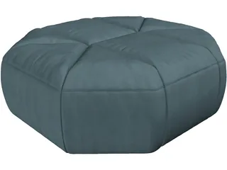 Cloud Pouf 3D Model preview