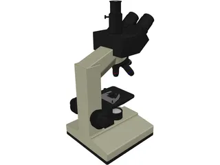Microscope 3D Model preview