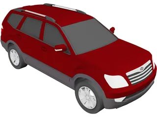 Kia Mohave (2008) 3D Model preview