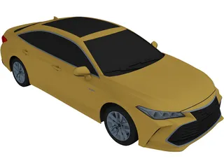 Toyota Avalon (2018) 3D Model preview