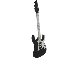 Ibanez RG-350 Electric Guitar 3D Model preview