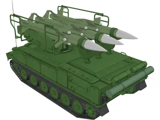 SA-6 Gainful 3D Model preview