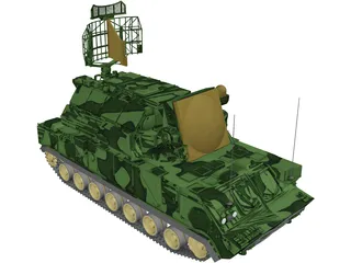 SA-15 Tor-M1 3D Model preview