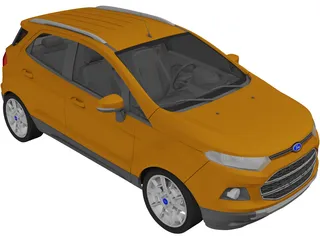 Ford EcoSport (2012) 3D Model preview