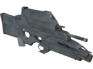 FS2000 Bullpup 3D Model preview
