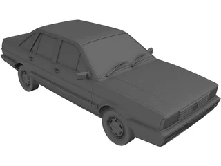 Volkswagen Santana (1985) 3D Model preview