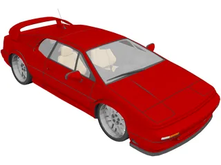 Lotus Esprit (2002) 3D Model preview
