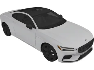 Polestar 1 (2019) 3D Model preview