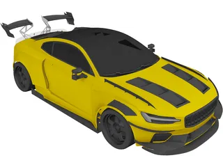 Polestar 1 [Tuned] 3D Model preview