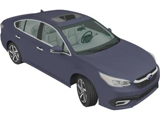 Subaru Legacy Touring (2020) 3D Model preview