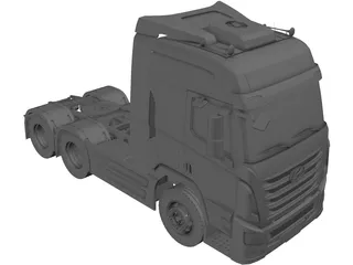 Hyundai Trago Xcient (2013) 3D Model preview