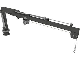 HDS Crane 3D Model preview