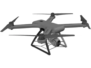 Xiaomi Mi Drone 3D Model preview