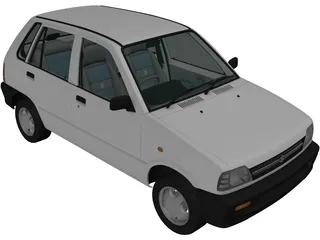 Suzuki Maruti 800 (1986) 3D Model preview