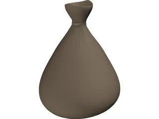 Moneybag 3D Model preview