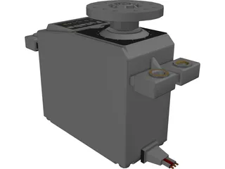 RC Futaba Servo FP-S148 3D Model preview