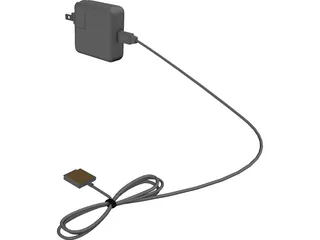 Apple iPhone Charger 3D Model preview