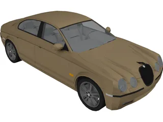 Jaguar S-Type 3D Model preview