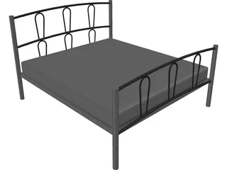 Bed 3D Model preview