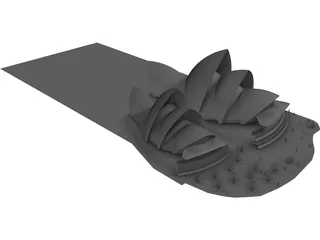 Syndey Opera House 3D Model preview
