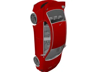 Mitsubishi Lancer Evo X (2008) 3D Model preview