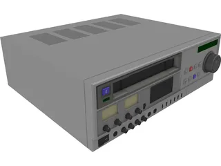 Panasonic AG-7330 S-VHS Pro VTR 3D Model preview