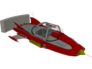 Super Car 3D Model preview