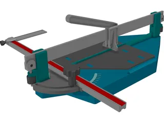 Ceramic Tile Cutter 3D Model preview