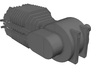 Motor 3D Model preview