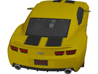 Chevrolet Camaro (2009) 3D Model preview