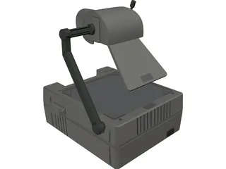 Projector 3D Model preview