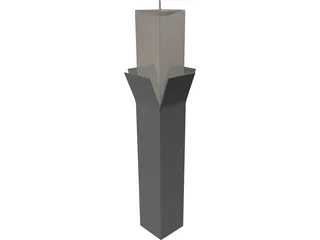 Candle 3D Model preview