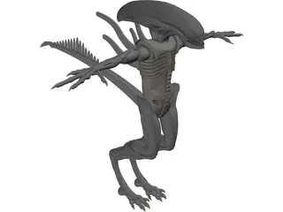 Alien 3D Model preview