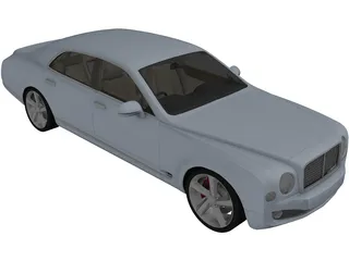 Bentley Mulsanne (2010) 3D Model preview
