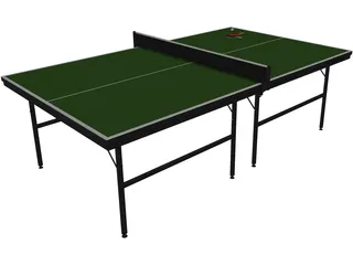 Ping Pong Table 3D Model preview