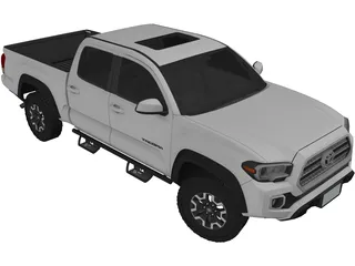 Toyota Tacoma (2020) 3D Model preview