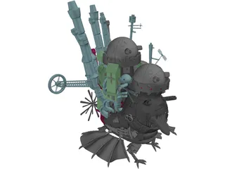 Howling Castle 3D Model preview